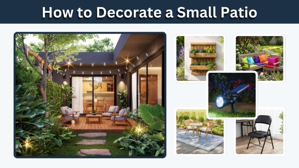 How to Decorate a Small Patio: 15 Easy Ideas