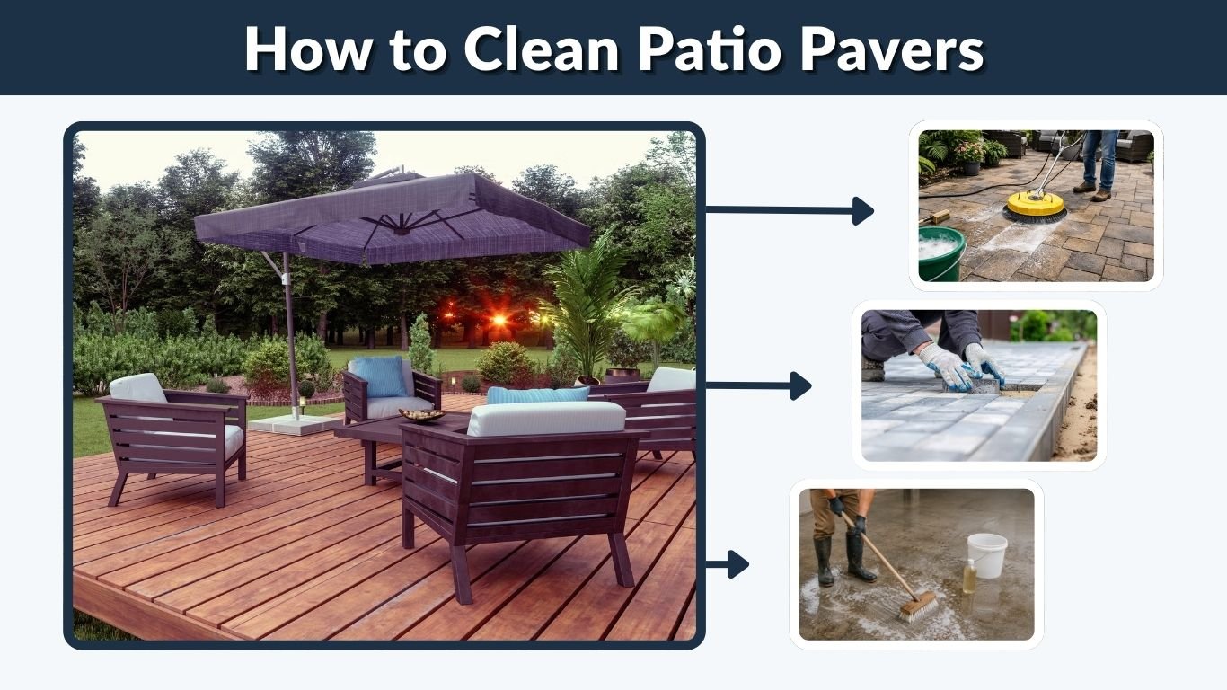 How to Clean Patio Pavers: Best Methods and Easy Steps