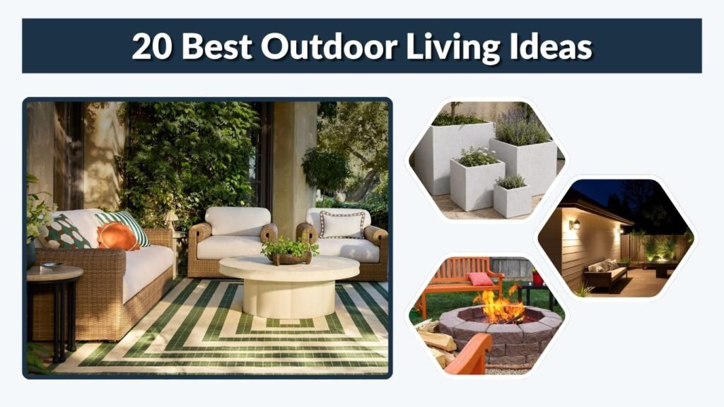 20 Best Outdoor Living Ideas for a Beautiful Backyard