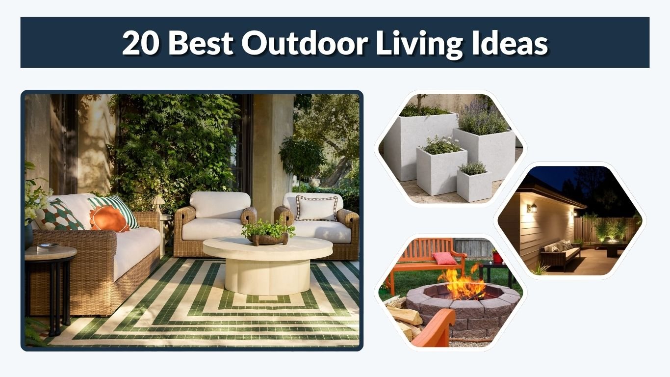 20 Best Outdoor Living Ideas for a Beautiful Backyard