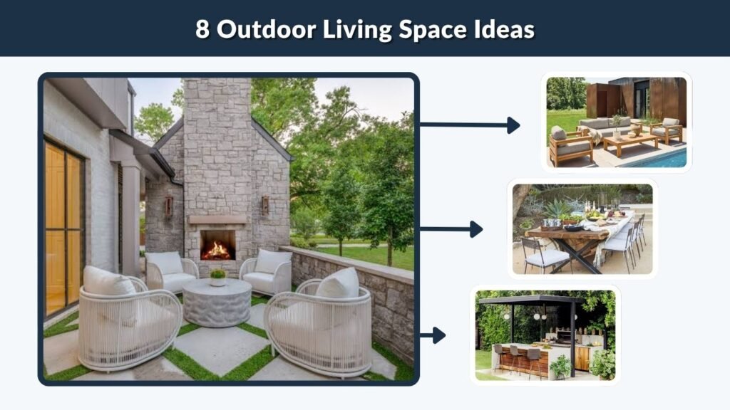 8 Outdoor Living Space Ideas
