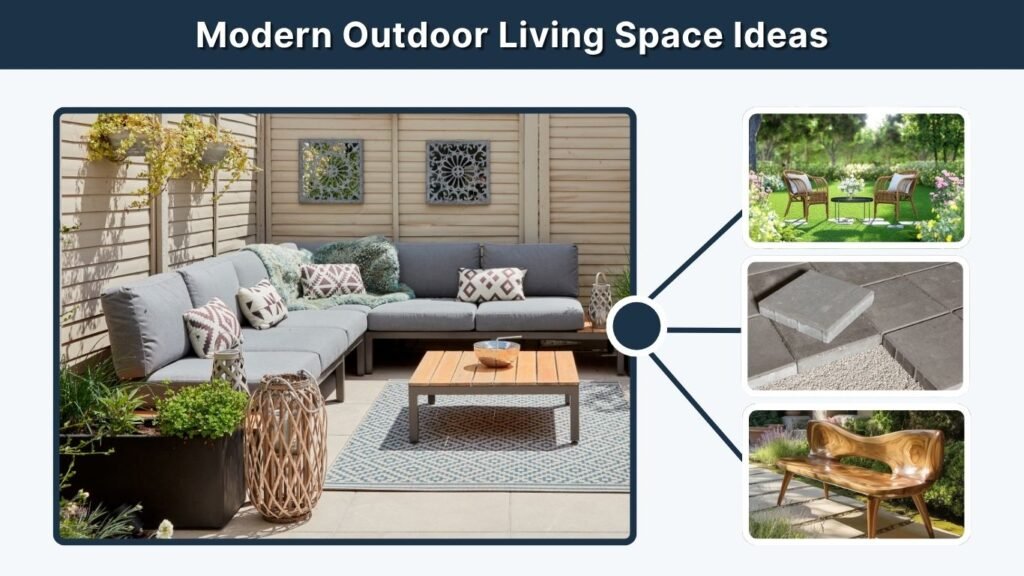 Modern Outdoor Living Space Ideas