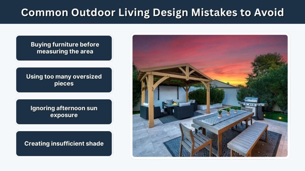 Common Outdoor Living Design Mistakes to Avoid