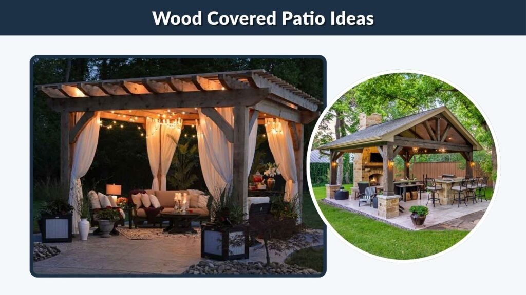Wood Covered Patio Ideas