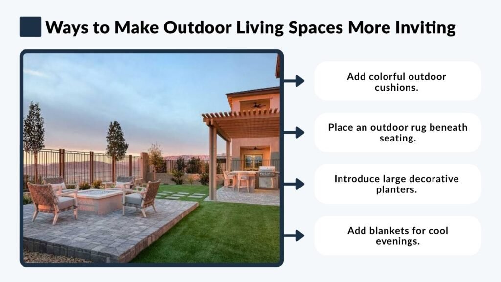 Ways to Make Outdoor Living Spaces More Inviting