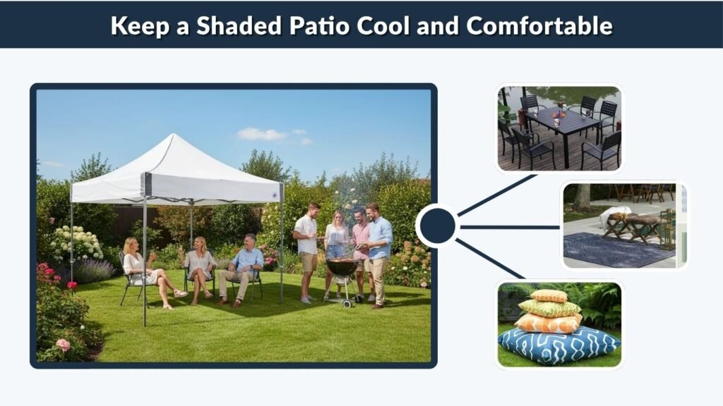 Keep a Shaded Patio Cool and Comfortable